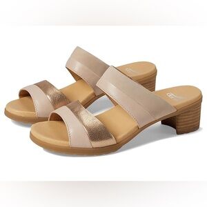 NEW DANSKO THERESA HEELED SANDALS BLUSH MULTI 40 9.5-10